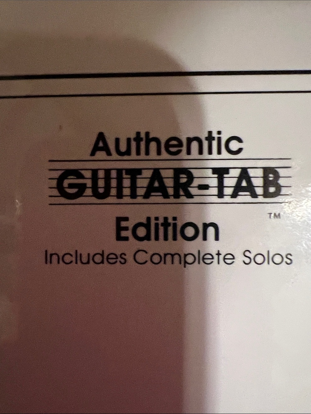 Authentic GUITAR-TAB Edition - White James Taylor’s Greatest hits